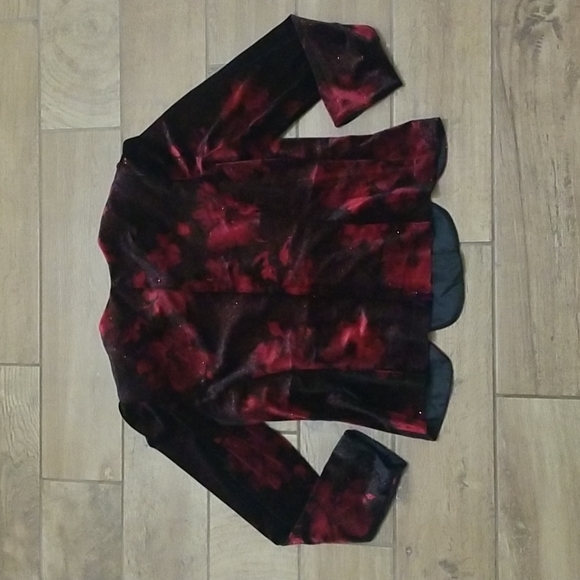 R&K🎅Evening Blazer/ Jacket Womens Petite 12P - Picture 8 of 8